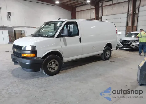 2021 Chevrolet Express Cargo Rwd 2500 Regular Wheelbase Wt from USA, damaged, VIN 1GCWGAFP7M1310209